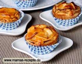 Dinkel Apfel Muffins