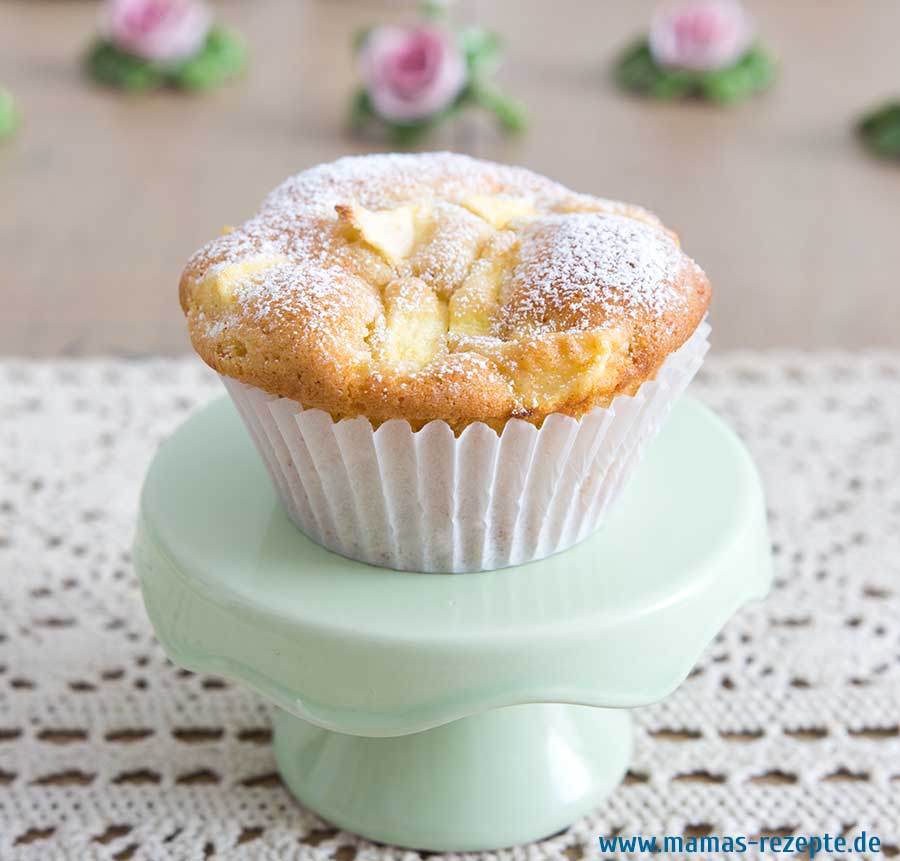 Apfel Zimt Muffins | Mamas Rezepte - mit Bild und Kalorienangaben