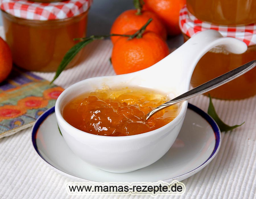 Clementinen Gelee Rezept | Mamas Rezepte - mit Bild und Kalorienangaben