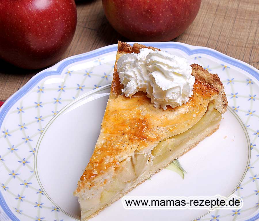 Dinkel-Apfelkuchen | Mamas Rezepte - mit Bild und Kalorienangaben