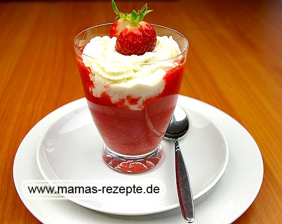 Erdbeeren mit Mascarponecreme | Mamas Rezepte - mit Bild und ...