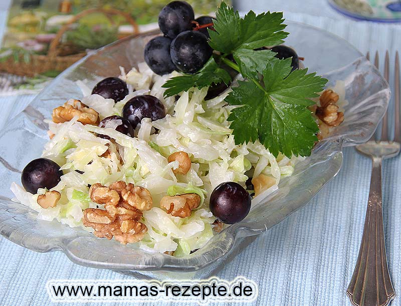 Fruchtiger Krautsalat Rezept | Mamas Rezepte - mit Bild und Kalorienangaben