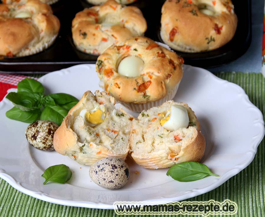 Hefe Muffins mit Wachteleiern | Mamas Rezepte - mit Bild und ...