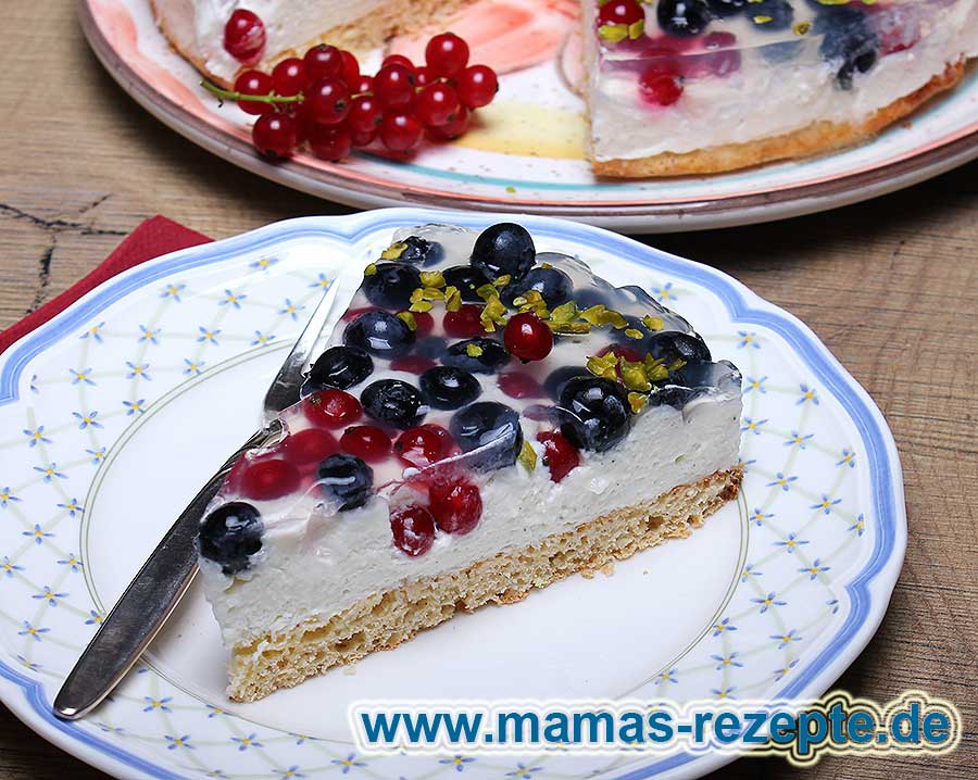 Joghurt-Früchte-Torte mit Stevia | Mamas Rezepte - mit Bild und ...