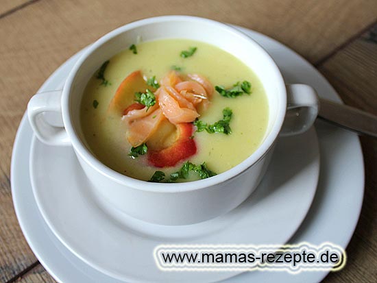 Meerrettich - Suppe | Mamas Rezepte - mit Bild und Kalorienangaben