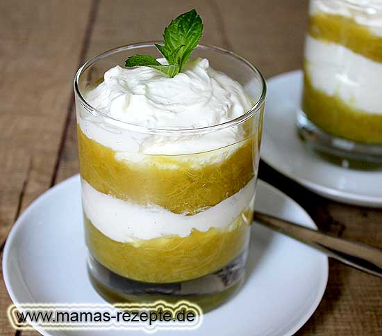Ananas Schicht Dessert Im Glas — Rezepte Suchen