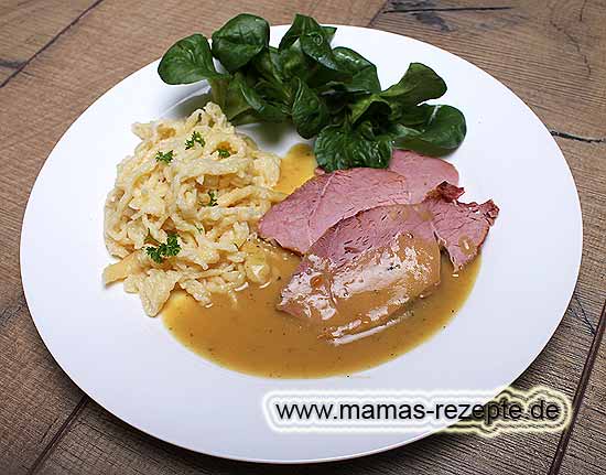 Schweine - Senfbraten | Mamas Rezepte - mit Bild und Kalorienangaben