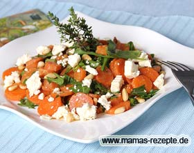 Bild von Karottensalat mit Rucola