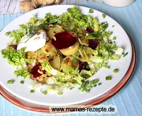 Bild von Kartoffel-Rote Bete Salat