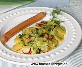 Bild von Kartoffelsalat mit Dill