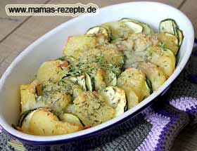 Bild von Kartoffel-Zucchini überbacken