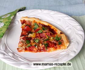 Bild von Pizza Schinken-Mozzarella