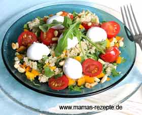 Bild von Quinoa Salat mit Rucola