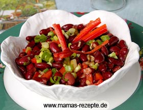 Bild von Rote Bohnen Salat