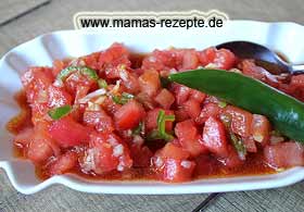 Bild von Salsa fresca mit Tomaten