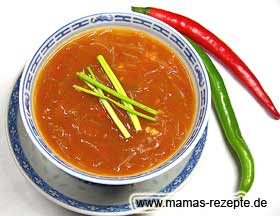 Bild von Tomaten - Chilisuppe