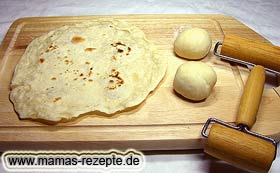 Bild von Weizenmehl - Tortillas