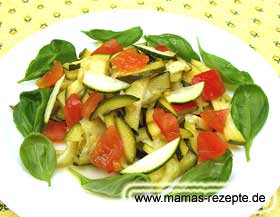 Bild von Zucchini Salat