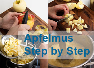 Apfelmus Step by Step Anleitung