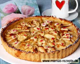 Bild von Apfel Tarte zum Valentinstag