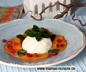 Bild von Buttermilch Quark Dessert