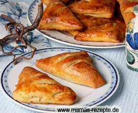 Bild von Gefüllte Champignon Teigtaschen