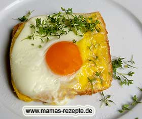 Bild von Eier- Käse- Toast