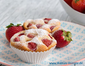 Bild von Erdbeer - Muffins