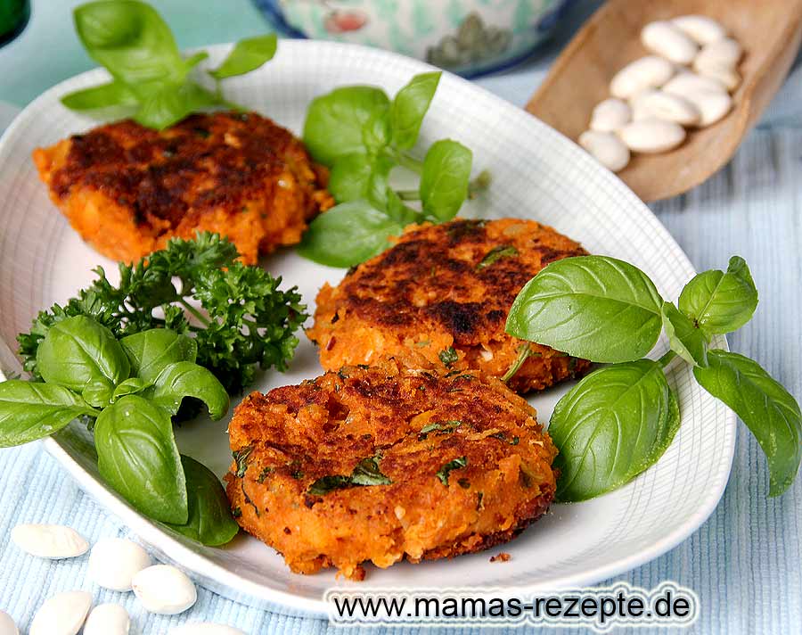Weiße Bohnen Frikadellen | Mamas Rezepte - mit Bild und Kalorienangaben