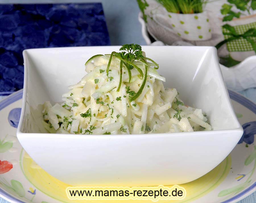Kohlrabi Salat mit Joghurtsauce | Mamas Rezepte - mit Bild und ...
