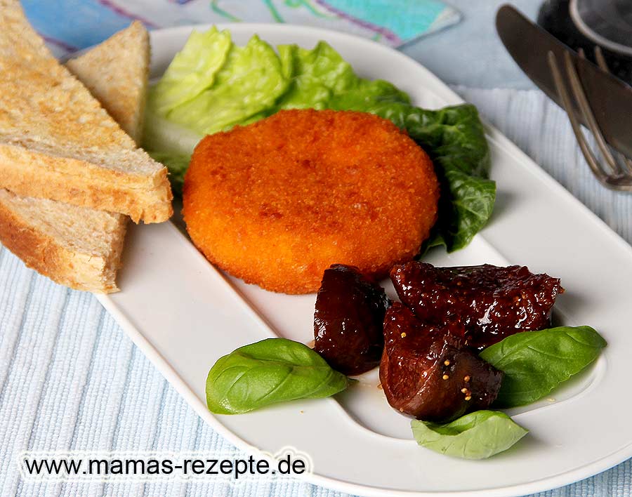 Panierter Camembert aus der Pfanne | Mamas Rezepte - mit Bild und ...