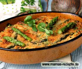 Bild von Grüner Spargelauflauf Rezept