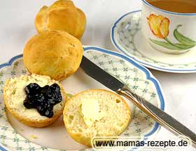 Bild von Englische Muffins aus Hefeteig