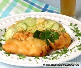 Bild von Kabeljaufilet im Bierteig Rezept