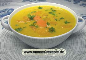 Bild von Karottensuppe