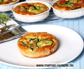 Zucchini Tarteletts