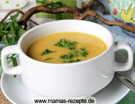 Bild von Leichte Kohlrabi Möhrensuppe