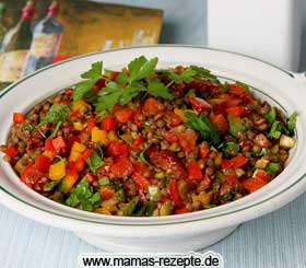 Bild von Linsensalat marokkanische Art