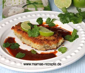 Bild von Panierte Auberginen mit Hoisinsauce