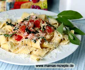 Bild von Schnelle Pasta mit Salbei Sauce