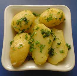 Bild von Petersilien Kartoffeln
