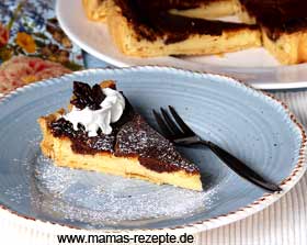 Ausserhalb oder im Bild oben rechts klicken zum Schließen. Bild von Schoko-Frischkäse Tarte Rezept