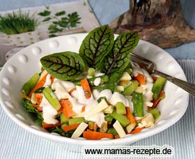 Bild von Spargel-Käse-Salat