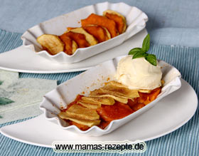 Bild von Süßkartoffel-Apfel-Dessert
