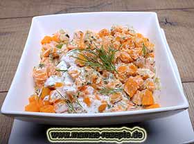 Bild von Süßkartoffelsalat mit Joghurt