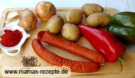 Bild für ein Kartoffeltopf Rezept