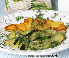 Ausserhalb oder im Bild oben rechts klicken zum Schließen. Bild von Zucchini Dill Gemüse Rezept