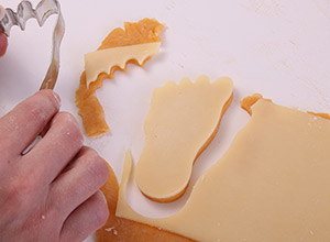 Käsefüße selber machen -Schritt für Schritt 4
